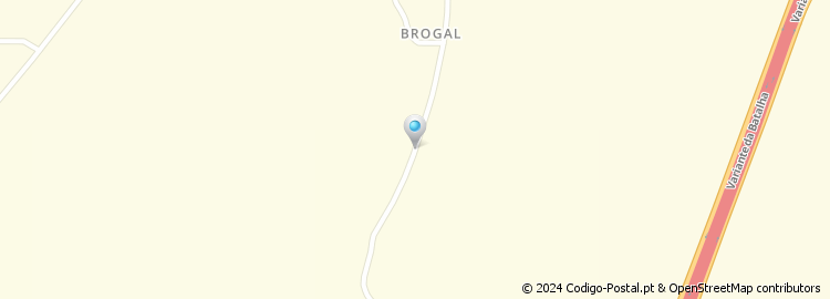Mapa de Brogal