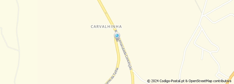 Mapa de Carvalhinha