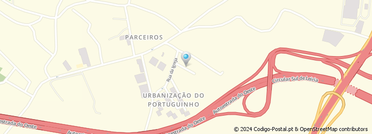 Mapa de Rua do Alto do Vieiro