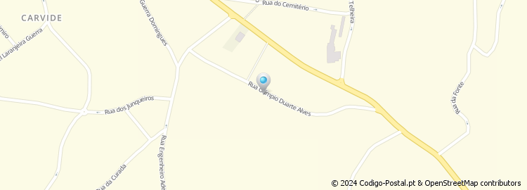 Mapa de Rua Olímpio Duarte Alves