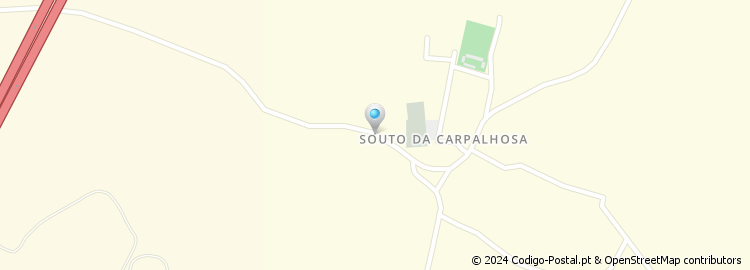 Mapa de Rua Professora Margarida Fernandes Carvalho