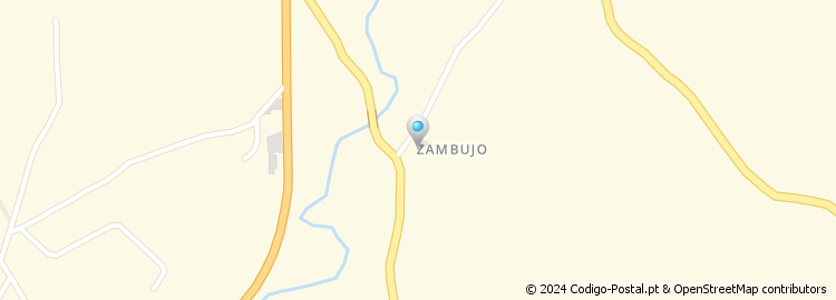 Mapa de Zambujo