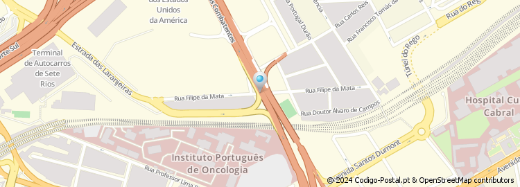 Mapa de Apartado 43001, Lisboa