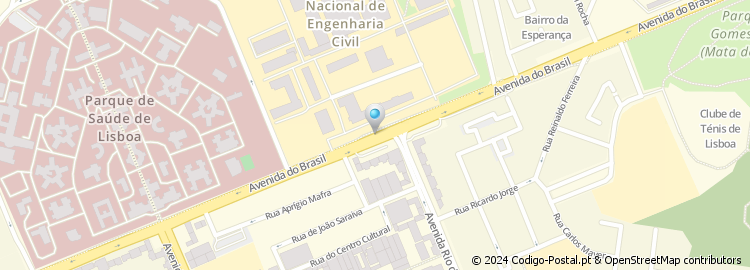 Mapa de Apartado 52315, Lisboa