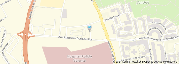 Mapa de Apartado 6001, Lisboa