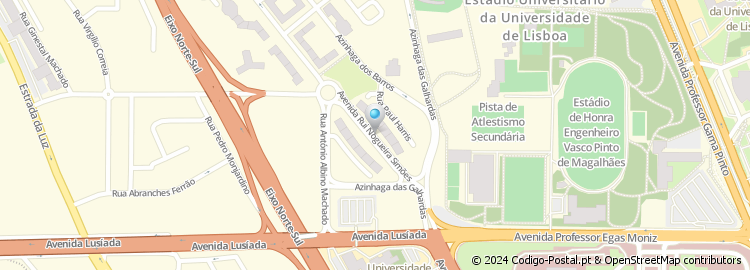 Mapa de Avenida Rui Nogueira Simões