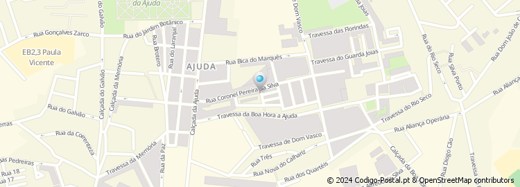 Mapa de Praça Tenente Evangelista Rodrigues