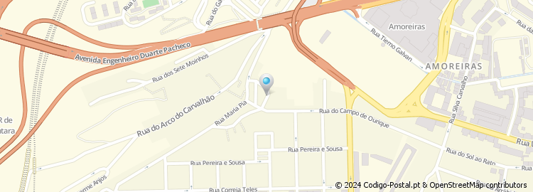 Mapa de Rua Bombeiro Catana Ramos