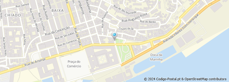 Mapa de Rua dos Arameiros