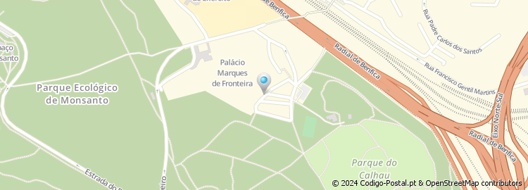 Mapa de Rua Flor da Serra