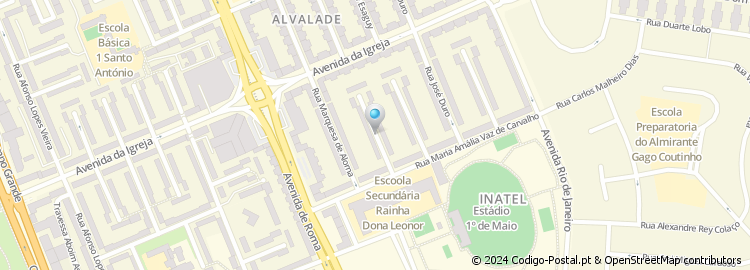 Mapa de Rua Guilherme Faria