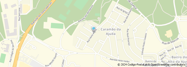 Mapa de Rua Horta e Silva