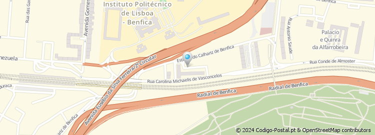 Mapa de Rua José dos Santos Pereira