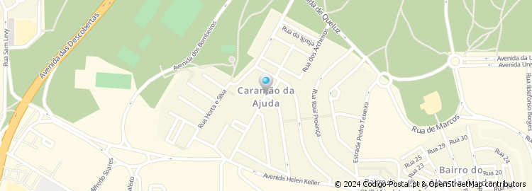 Mapa de Rua José Pinto Bastos