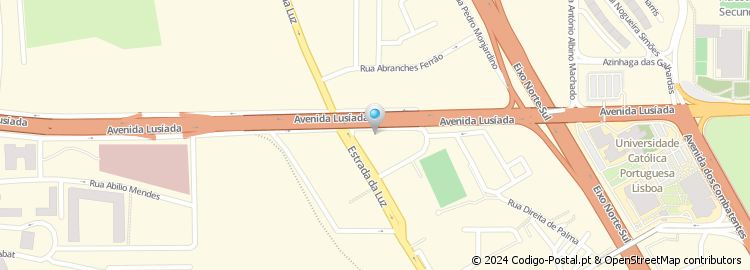 Mapa de Rua Manuel da Silva Leal