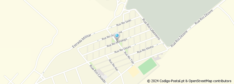 Mapa de Rua Rio Mondego