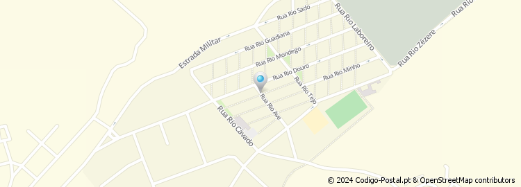 Mapa de Rua Rio Távora