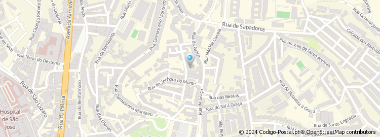 Mapa de Rua Serra Vidal