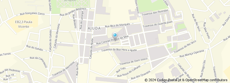 Mapa de Rua Soldado António da Costa