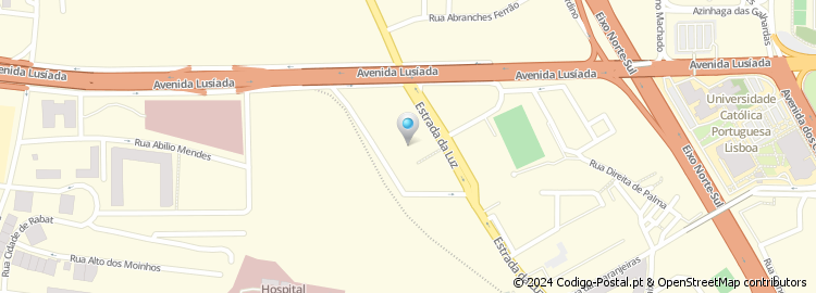 Mapa de Rua Xavier de Araújo