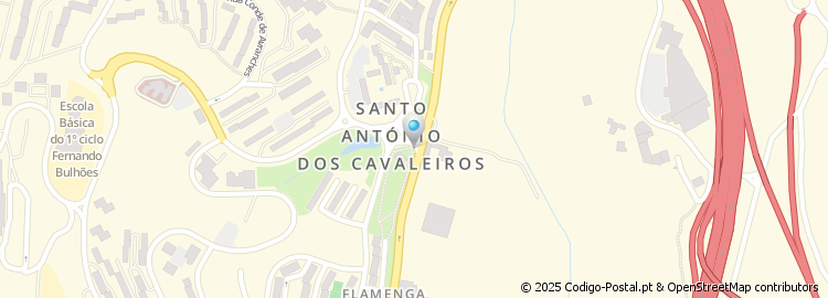 Mapa de Apartado 1064, Santo António Cavaleiros