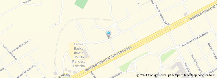 Mapa de Avenida Afonso Baldaia