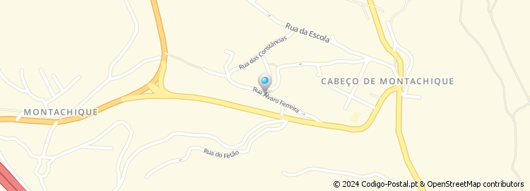 Mapa de Rua Álvaro Ferreira