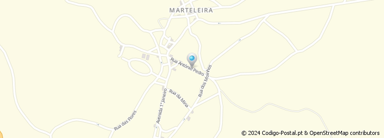 Mapa de Rua Julião Custódio