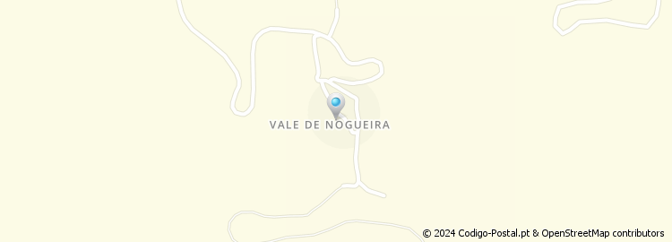 Mapa de Vale de Neira-a-Velha