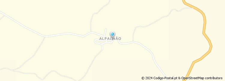 Mapa de Alpalhão