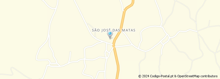 Mapa de Escadinhas de São José