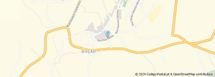 Mapa de Rua Pina Falcão
