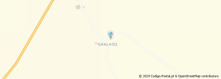 Mapa de Gralhos