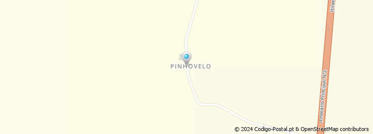 Mapa de Pinhovelo