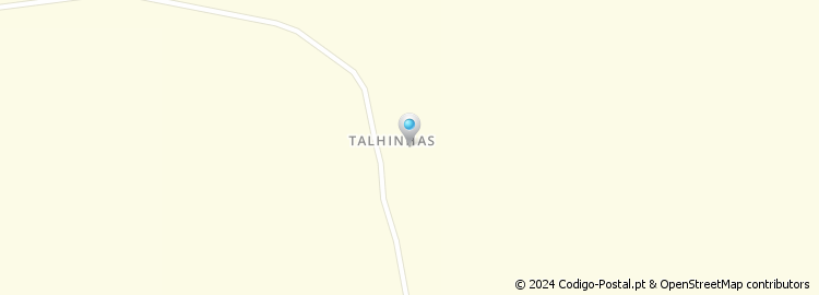 Mapa de Talhinhas