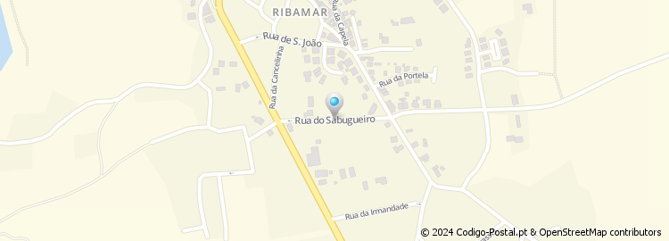 Mapa de Rua do Sabugueiro