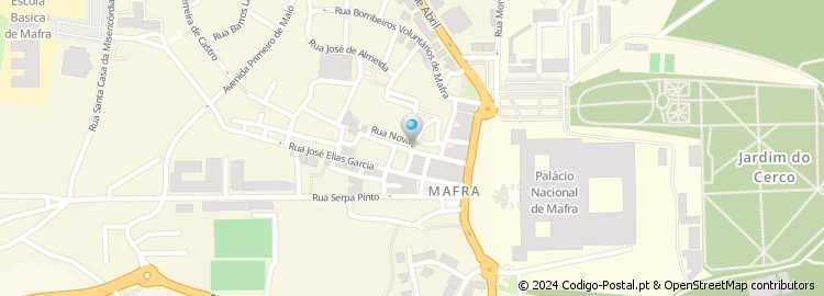 Mapa de Rua José Maria da Costa