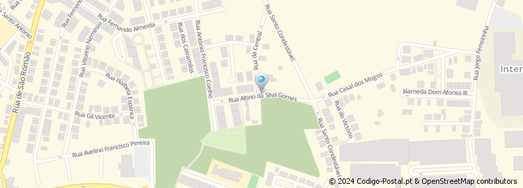 Mapa de Rua Altino da Silva Gomes