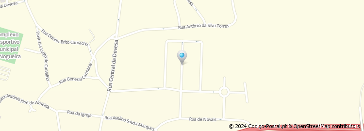 Mapa de Rua de Altino de Oliveira Martins