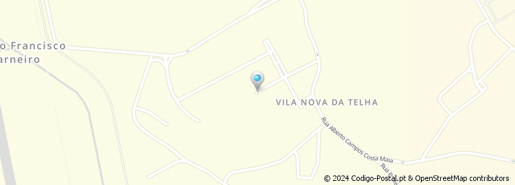 Mapa de Rua de Senhorinha Alves da Costa