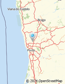 Mapa de Rua Doutor António Vieira da Cruz