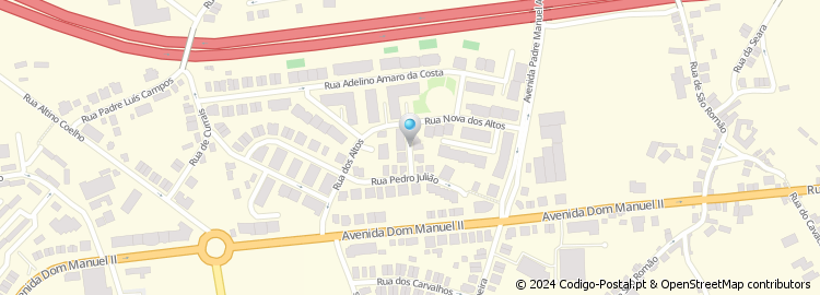 Mapa de Rua Francisco Ferreira da Silva