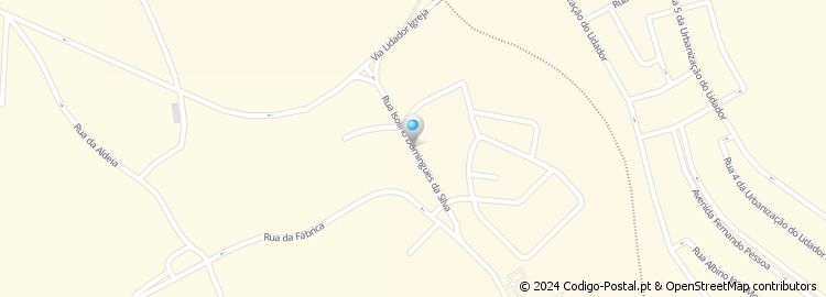 Mapa de Rua Isolino Domingues da Silva