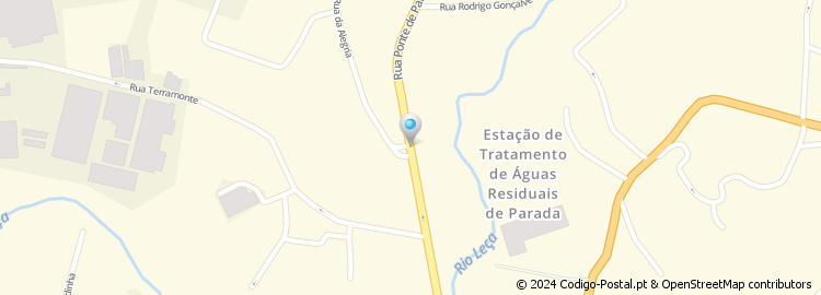 Mapa de Rua Ponte de Parada