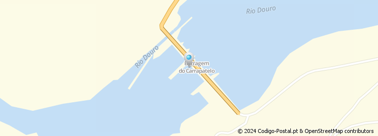 Mapa de Rua da Beira Rio