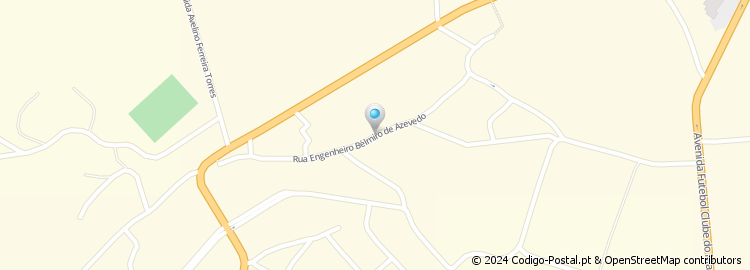 Mapa de Rua Engenheiro Belmiro de Azevedo