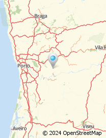 Mapa de Rua São Miguel de Matos