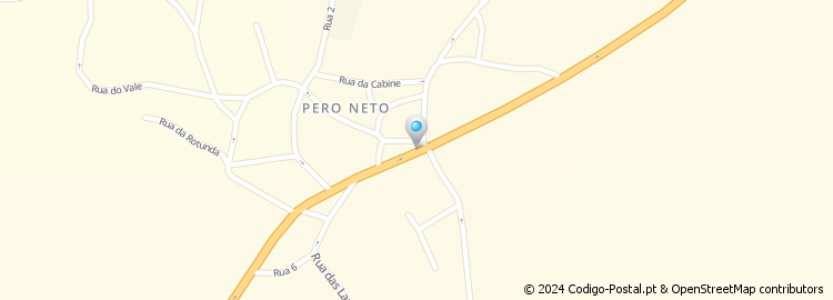 Mapa de Pero Neto