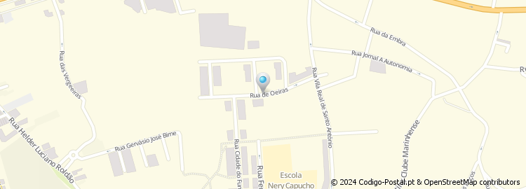 Mapa de Rua de Oeiras