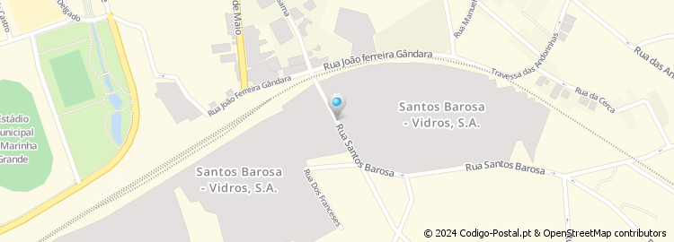 Mapa de Rua Santos Barosa